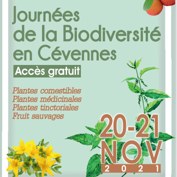 Affiche fête de la biodiversité Saint-Jean-du-Gard