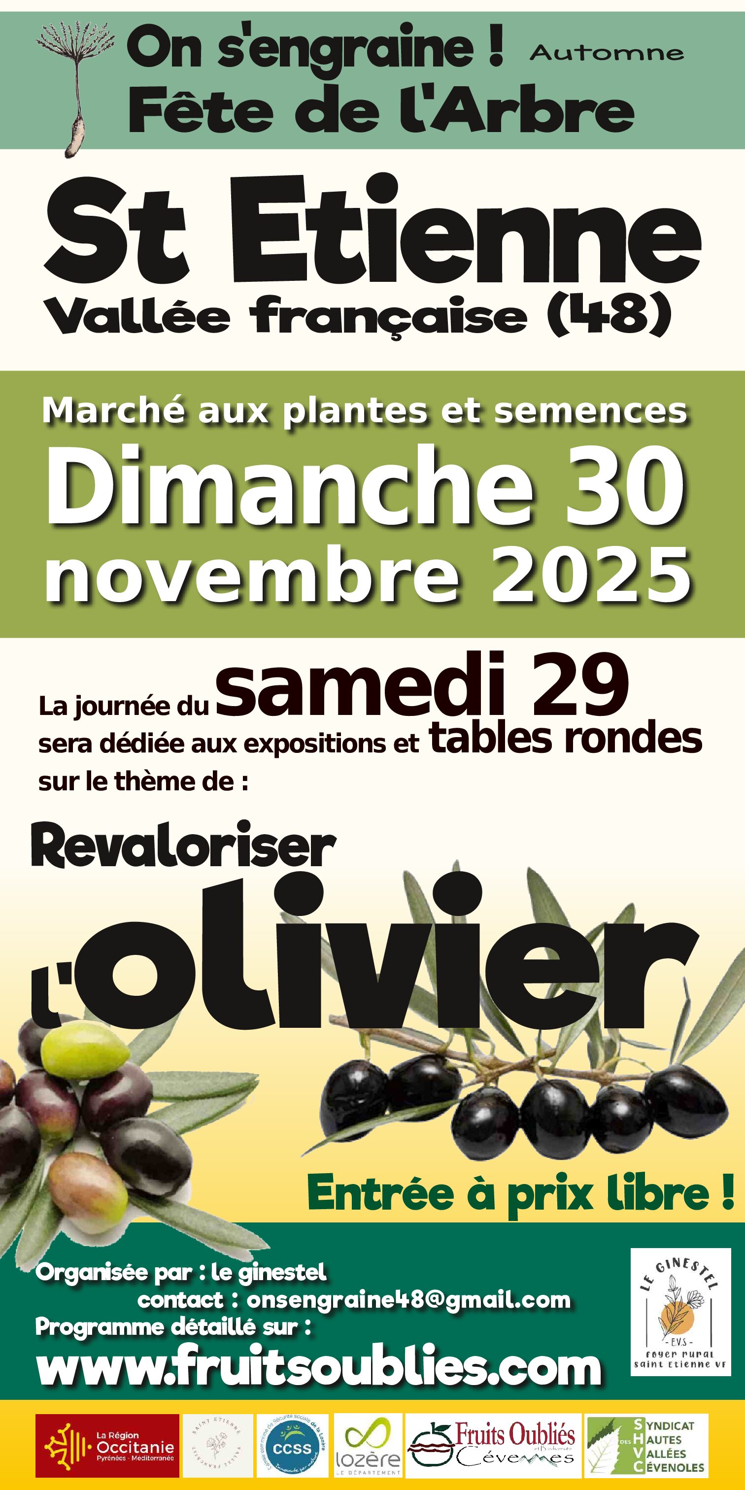 2025 : Fête de l’Arbre – On s’Engraine – Saint-Étienne-Vallée-Française (48)